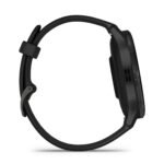 GARMIN Venu 3 GPS Fitness Smartwatch Slate Stainless Steel Bezel with Black Case view 2