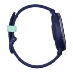 GARMIN Vivoactive 5 GPS Fitness Smartwatch Metallic Navy Aluminum Bezel with Navy Case and Silicone Band 10-02862-12 view 2