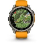 GARMIN Fenix 8 AMOLED Multisport Smartwatch Sapphire Titanium 47mm 10-02904-11 view 2