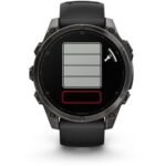 GARMIN Fenix 8 AMOLED Multisport Smartwatch Sapphire Carbon Gray DLC Titanium 47 mm 10-02904-21 view 2