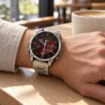 GARMIN Fenix 8 AMOLED GPS Smartwatch Sapphire, Titanium with Vented Titanium Bracelet 47 mm 10-02904-40 view 4