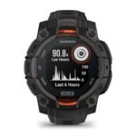 GARMIN Instinct 3 Solar GPS Outdoor Smartwatch Black with view 3