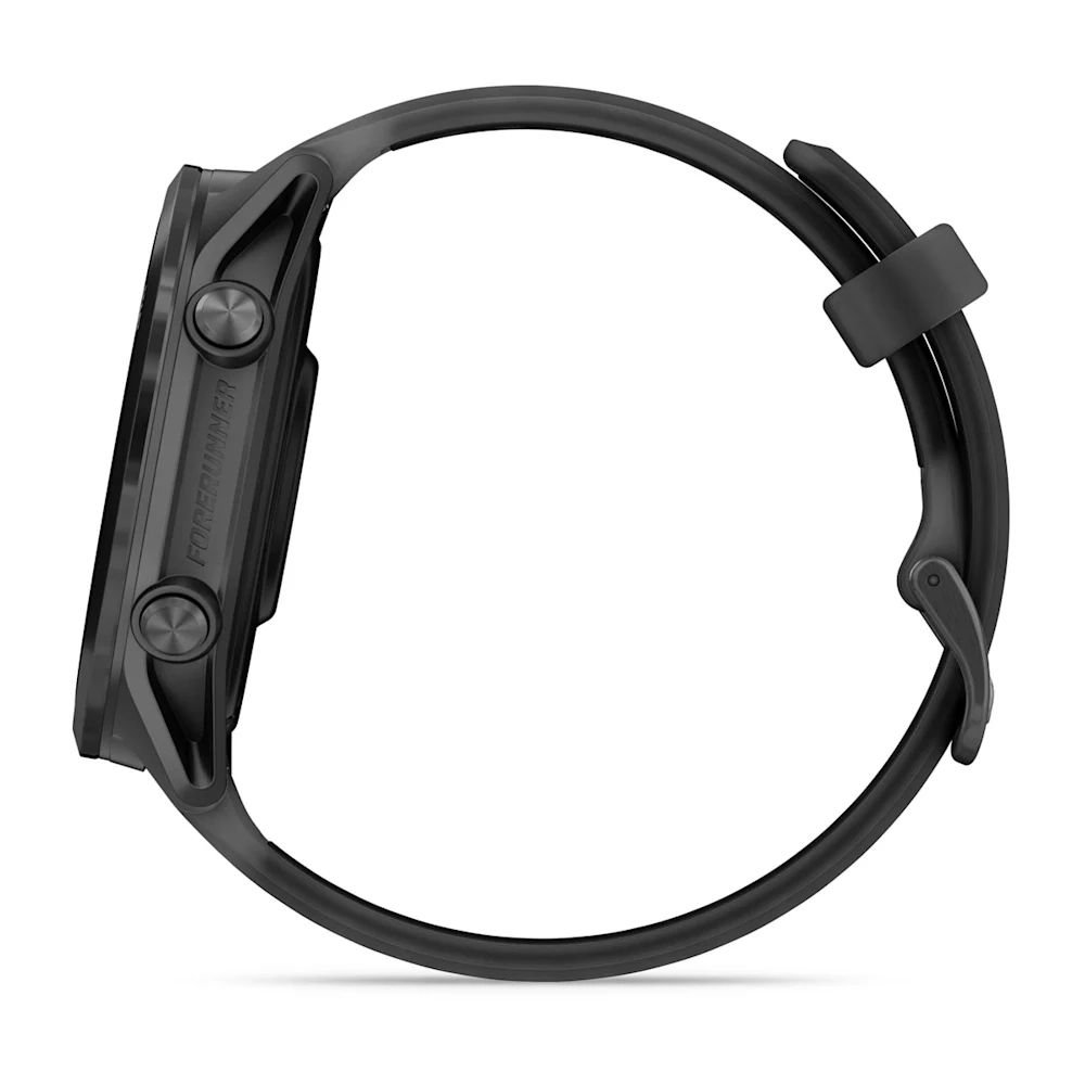GARMIN Forerunner 570 Slate Grey Aluminium with Translucent Black/Black Band view 4