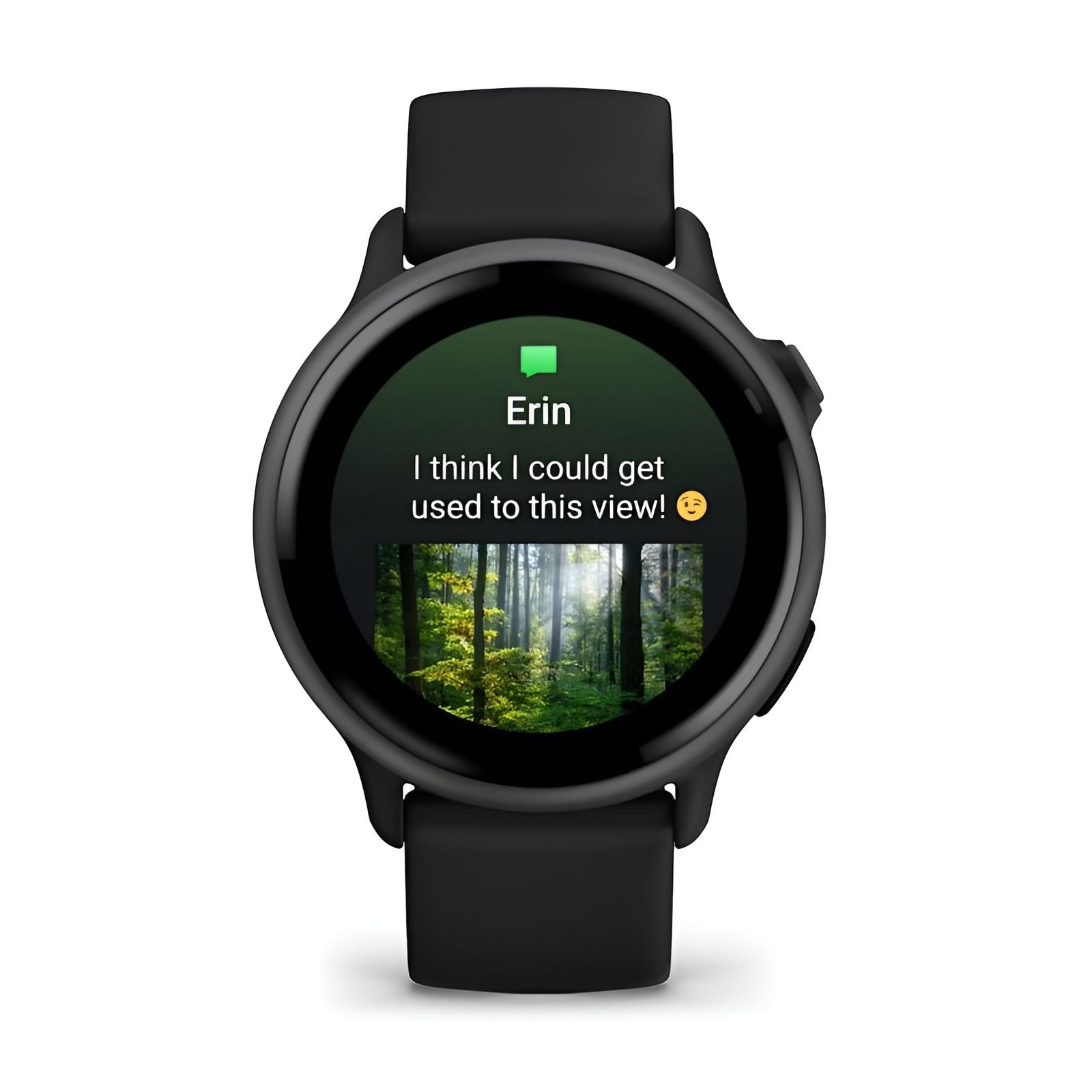 GARMIN Vivoactive 6 GPS Smartwatch Slate with Black Band 10-02985-00 view 2