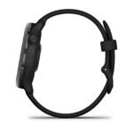 GARMIN Vivoactive 6 GPS Smartwatch Slate with Black Band 10-02985-00 view 3