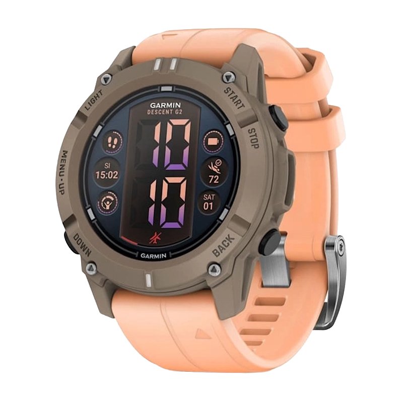 GARMIN Descent G2 Dive Computer Smartwatch Paloma with Shell Pink Band 10-02986-01