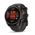 GARMIN Fenix 8 Pro AMOLED Sapphire Multisport GPS Smartwatch Carbon grey DLC titanium 47mm 10-03198-01