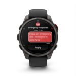 GARMIN Fenix 8 Pro AMOLED Sapphire Multisport GPS Smartwatch Carbon grey DLC titanium 47mm 10-03198-01 view 2