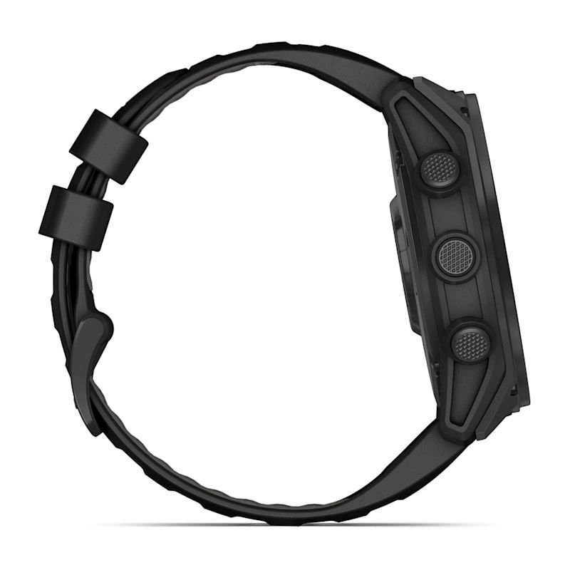 GARMIN Tactix 8 AMOLED Tactical GPS Smartwatch Black with Black Silicone Band 51mm 10-03406-01 view 2