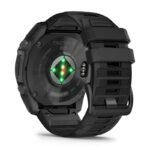 GARMIN Tactix 8 Solar Elite Tactical GPS Smartwatch Black with Black Silicone Band 51mm 10-03407-11 view 3