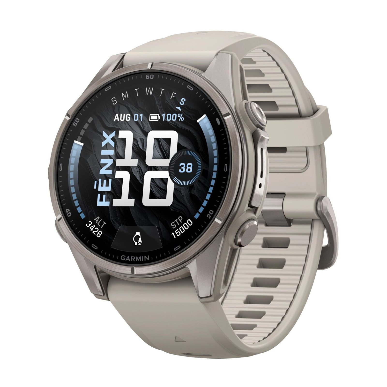 GARMIN Fenix 9 GPS Smartwatch Titanium with
