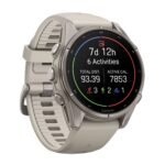 GARMIN Fenix 9 GPS Smartwatch Titanium with view 3