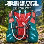 Osprey Dyna Women's Running Hydration Belt with Flasks Reef Teal 1.5 L S/M 10002031 view 4
