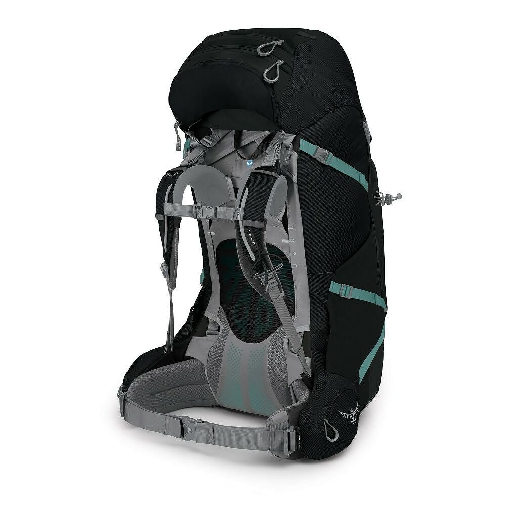 Osprey Ariel Plus Women’s Backpacking Backpack 85L Black view 3