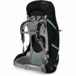 Osprey Ariel Plus Women’s Backpacking Backpack 60L Black view 2