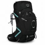 Osprey Ariel Plus Women’s Backpacking Backpack 60L Black view 3