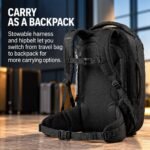 Osprey Sojourn Porter Travel Pack Black view 4