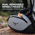 Osprey Aether Pro 75L Silver Lining view 4