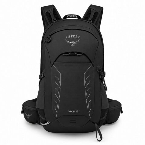 Osprey Talon Extended Fit Hiking Backpack Black/Coal Grey