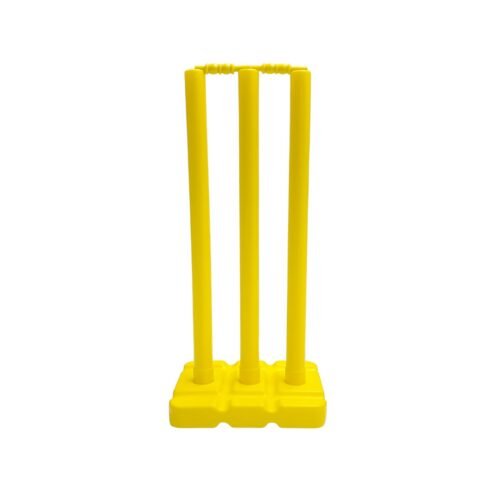 KARSON PLASTIC STUMPS WITH BASE & BAILS