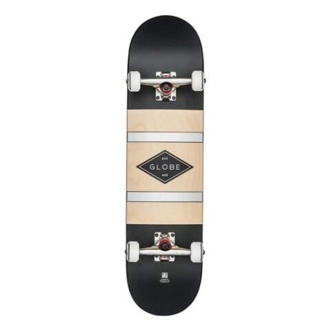 GLOBE G1 Diablo 2 Skateboard Black/Silver 8.0 FU