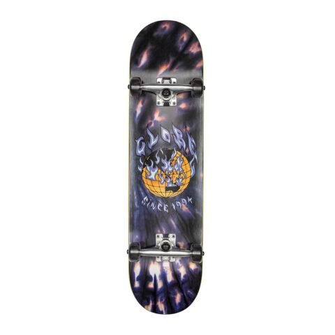 GLOBE G1 Ablaze Skateboard Black Dye 8.0 FU