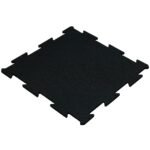 ErgoFloor ErgoTile Puzzle Rubber Tile 518 x 518 x 10mm C4 6.5% Grey 10590-6-5CY-GRAA view 2