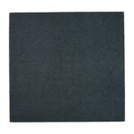 ErgoFloor Quad Rubber Black Tiles C4-6,5% Top sheet Speckled White 15 mm view 2