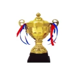 Gold Trophy Cup 30CM X3C - image 2