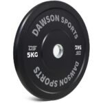 Dawson Sports Rubber Bumper Plate with Upturned Ring 5 Kg 12-150-5