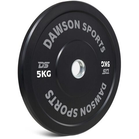 Dawson Sports Rubber Bumper Plate with Upturned Ring 5 Kg 12-150-5