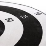 JOEREX 17 Inch Flocking Dartboard JD6081 - image 3