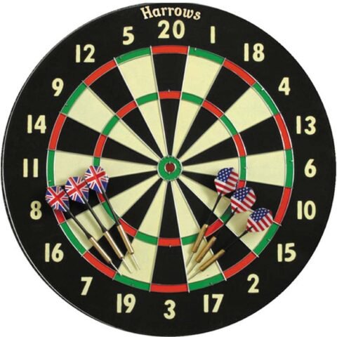 Harrows JE08D Bristow Family Dart Game Board 12020051-101