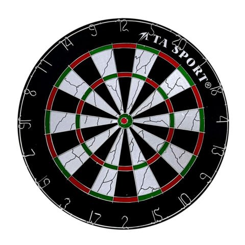 Ta Sports Flocked Dartboard Bl-18012 With 2 Sides Game / 6Darts