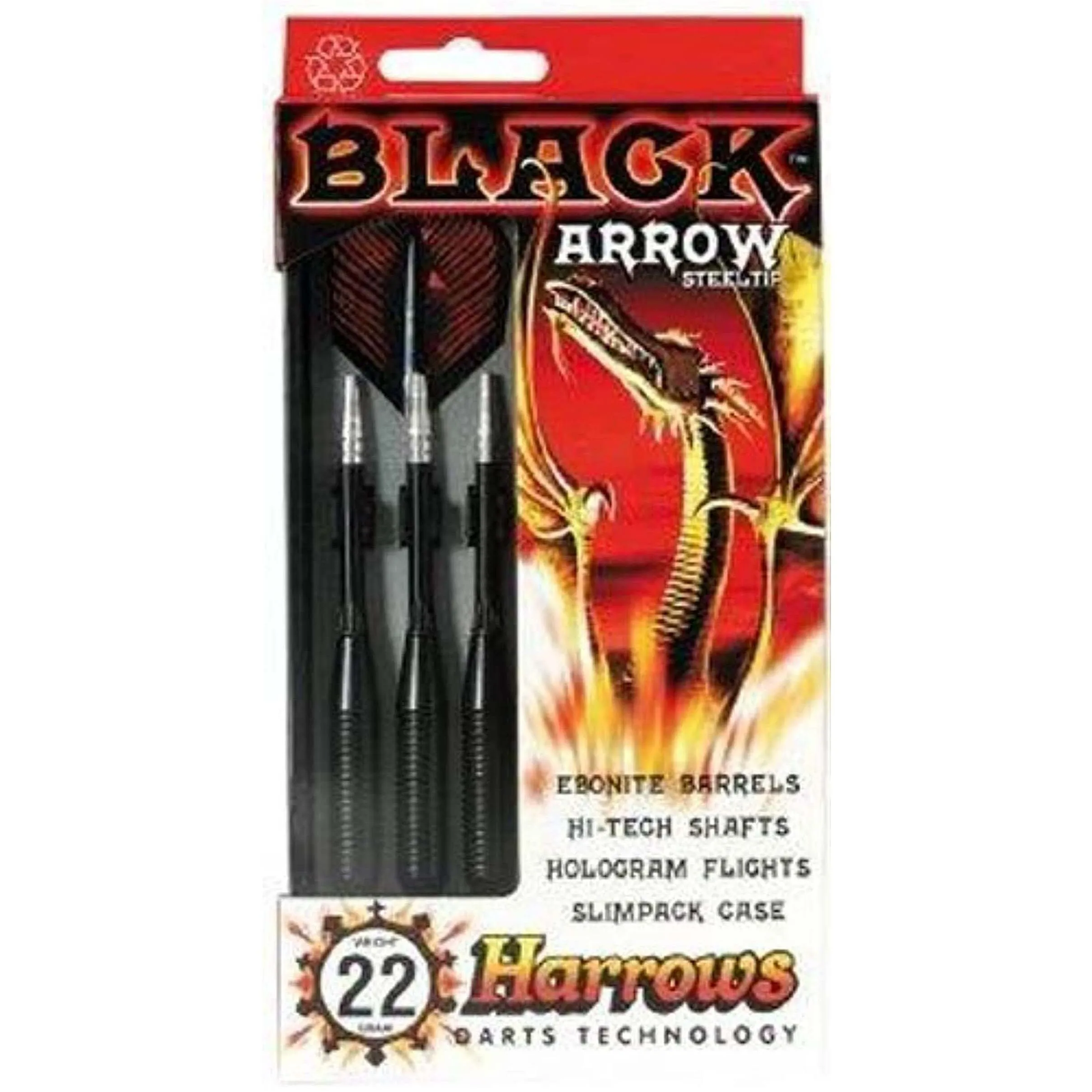 HARROWS Black Arrow Darts B102 / ED106 - image 3