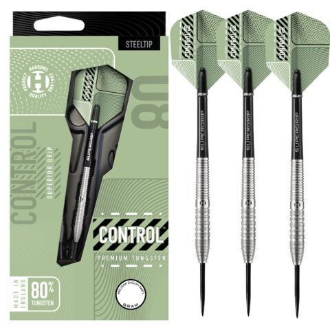 Harrows Control 80% Premium Tungsten Tapered Steel Tip Darts