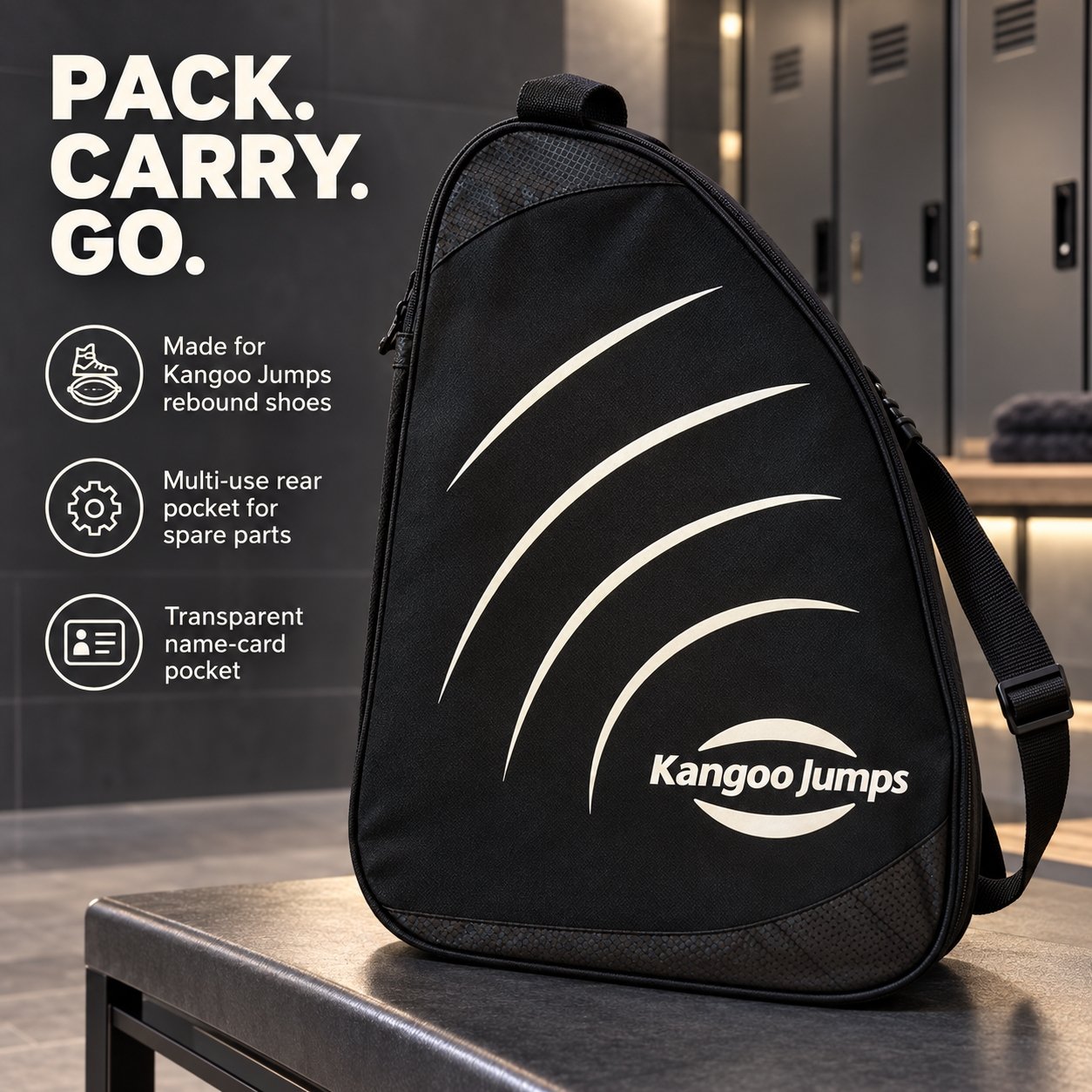 Kangoo Jumps Bag Black 12498 view 4