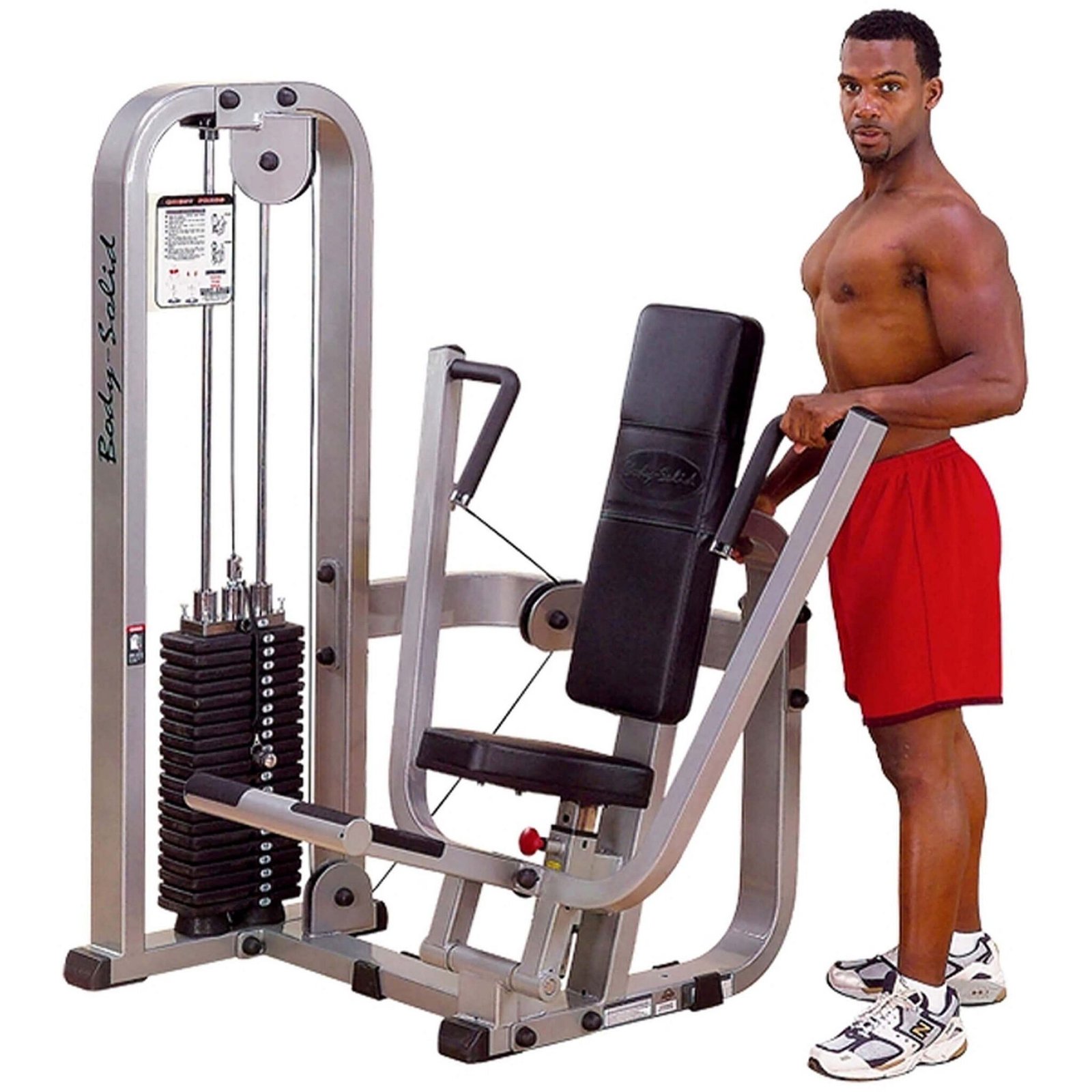 Body Solid EQSBP100/2 Chest Press Machine 13070170-101