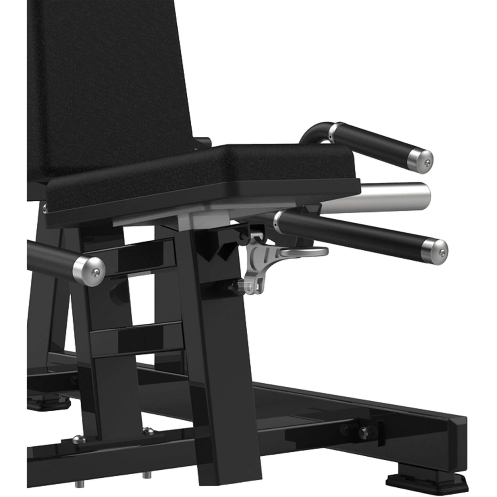 York Fitness HS-1032 Seated/Standing Shrug Matt Black 13070994-101 view 4