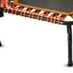 50" Fitness Trampolione - Color Black/Orange - image 2
