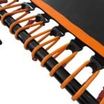 50" Fitness Trampolione - Color Black/Orange - image 3