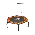 50" Fitness Trampolione - Color Black/Orange - image 5
