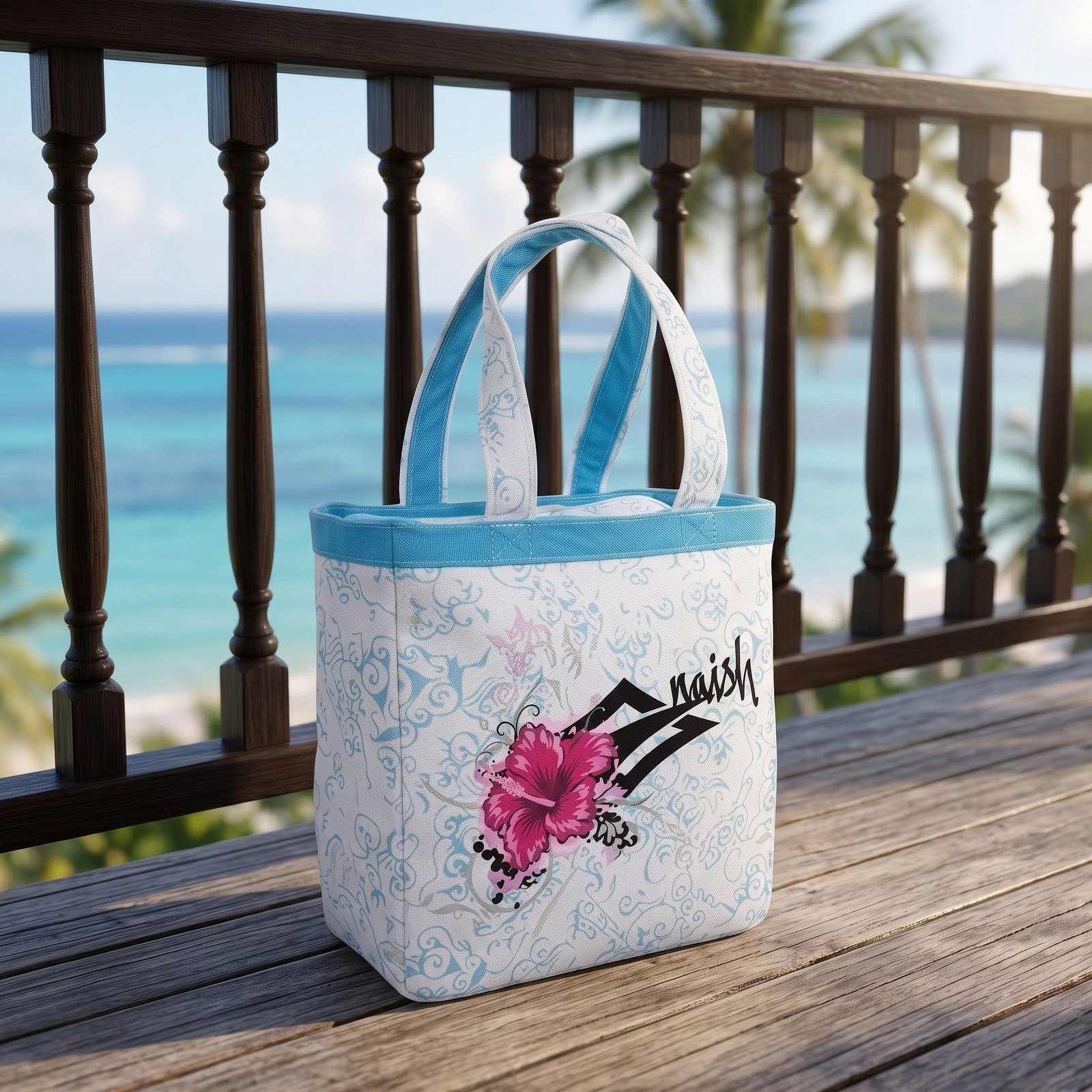 Naish Alana Beach Bag Blue White 13STTC-GT view 4