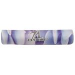 Suede Printed Yoga Mat Blue & White 5Mm