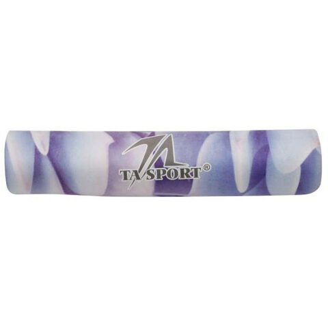 Suede Printed Yoga Mat Blue & White 5Mm