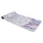 Suede Printed Yoga Mat Blue & White 5Mm - image 3