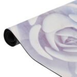 Suede Printed Yoga Mat Blue & White 5Mm - image 4