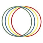 Dawson Sports Swimming Weighted Hoops Set of 4 15-010