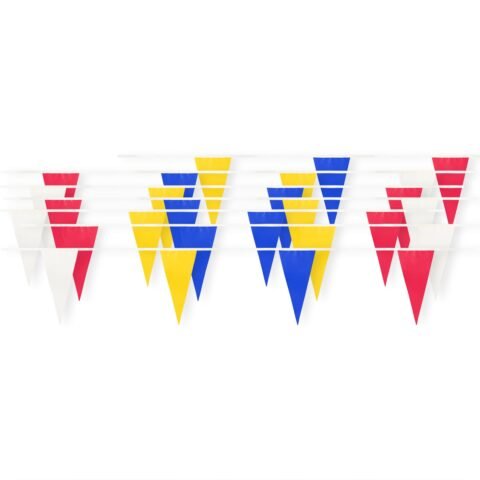 Dawson Sports Backstroke Flag Set Assorted Colors 12M Vinyl 15-800-12