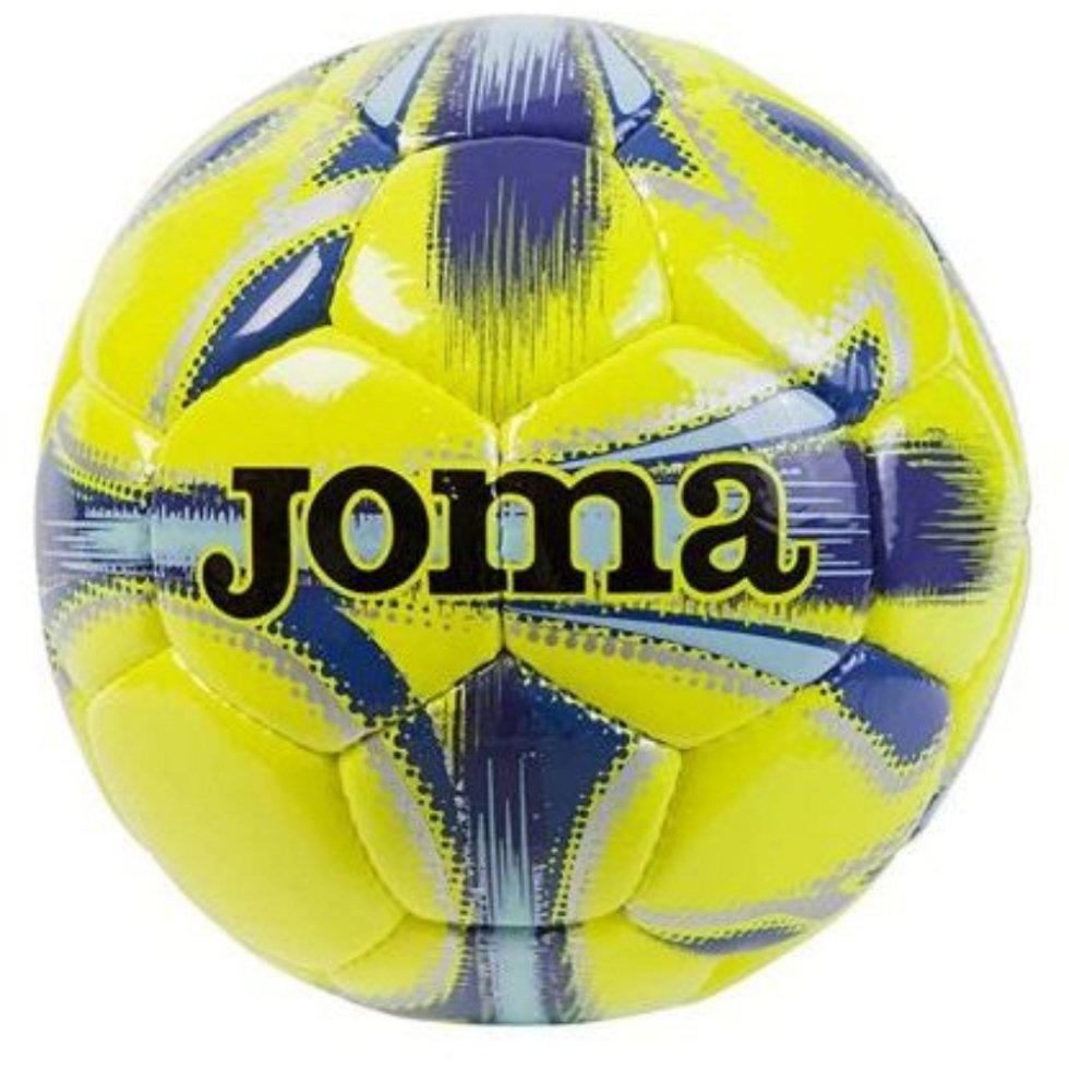 Joma Dali Soccer Ball Size 4 400191.060.4 Yellow Fluor & Navy
